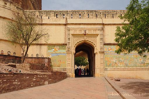 Asia; India; Jodhpur; Mehrangarh Fort; gate