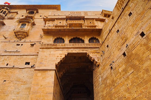 Asia; India; Jaisalmer; Jaisalmer Fort; gate