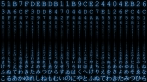 3013-0425; 5120 x 2880; abstraction, technology, cipher, encryption, rebus, enigma, Internet, computer, code, program, program code, machine code, binary code, mystery, monitor, characters on the monitor, blue signs, glow