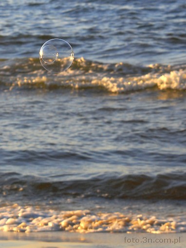 soap bubble; sea