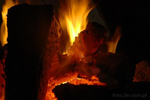 fire; bonfire; embers; flame