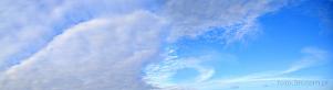 0391-2550; 6226 x 1720 pix; sky, blue, clouds