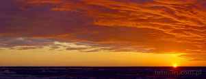 sunset; clouds; sea