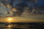 0393-0957; 3854 x 2579 pix; sunset, clouds, sea, breakwater
