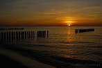 0393-0963; 3811 x 2533 pix; sunset, clouds, sea, breakwater