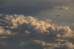 clouds; over clouds; airplane; aircraft