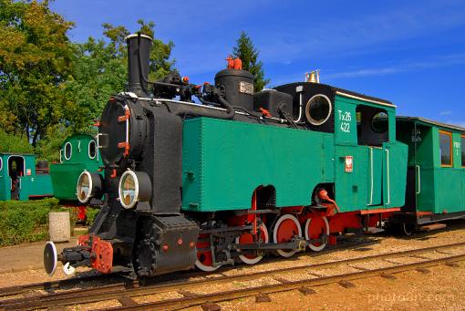 Europe; Poland; Wenecja; Narrow-gauge Railway Museum; locomotive; narrow-gauge railway