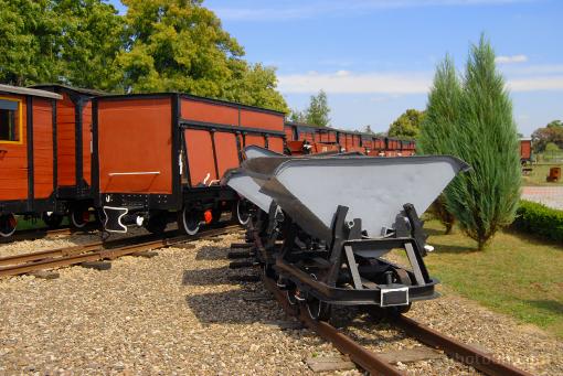 Europe; Poland; Wenecja; Narrow-gauge Railway Museum; coal carriage