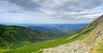1109-0240; 5960 x 3079 pix; Europe, Poland, Sudetes, Karkonosze, Giant Mountains, mountains