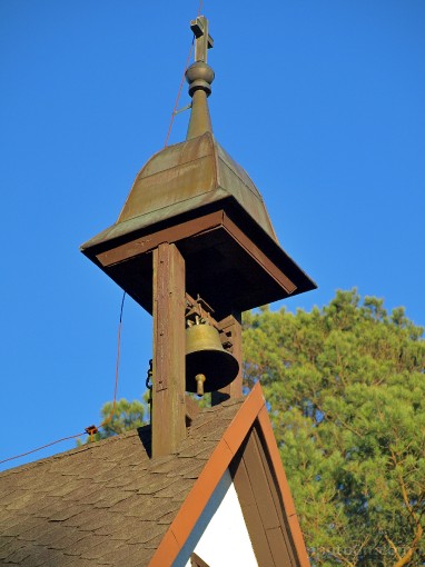 Europe; Poland; Koszalin; Gora Chelmska; bell-tower; bell