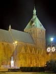 Koszalin; cathedral; night; church; gothic; Europe; Poland