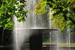 1130-0136; 3872 x 2592 pix; Koszalin, fountain, park, water, Europe, Poland