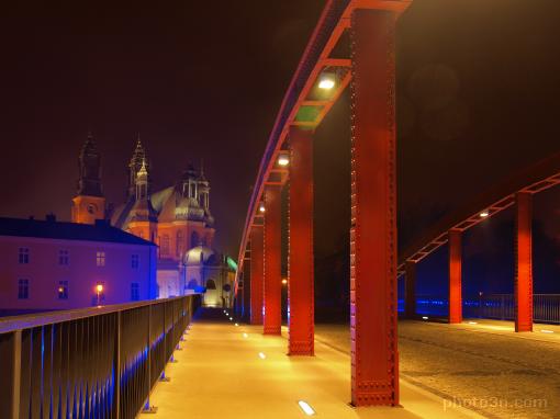 Europe; Poland;  Poznan; bishop Jordan's bridge; bridge