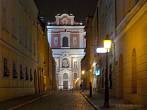 1150-0205; 3447 x 2586 pix; Europe, Poland, Poznan, church, night