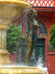 1154-0011; 1932 x 2576 pix; Chojnice, fountain, water, sculpture, nude, Europe, Poland
