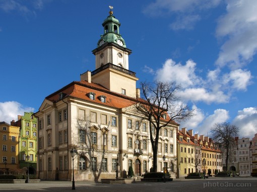 Europe; Poland;  Jelenia Gora; city hall; building