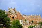 Asia; Turkey; Alanya; castle; ruins