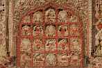 1BB6-0284; 3746 x 2489 pix; Asia, India, Orchha, Raj Mahal, fresco, mural