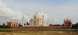 1BB8-0524; 7790 x 3512 pix; Asia, India, Agra, Taj Mahal