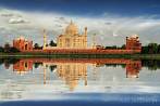 1BB8-0600; 9085 x 6057 pix; Asia, India, Agra, Taj Mahal