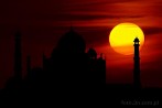 1BB8-0720; 6094 x 4081 pix; Asia, India, Agra, Taj Mahal, sun, sunset