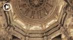 1BBD-0420; 1280 x 720 pix; Asia, India, Ranakpur, Sheth Anandji Kalyanji Temple, temple, ceiling