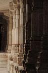 Asia; India; Ranakpur; Sheth Anandji Kalyanji Temple; temple; column; pillar
