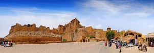 1BBF-0400; 11862 x 4122 pix; Asia, India, Jaisalmer, Jaisalmer Fort, gate