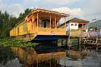 Asia; India; Srinagar; Dal Lake; houseboat