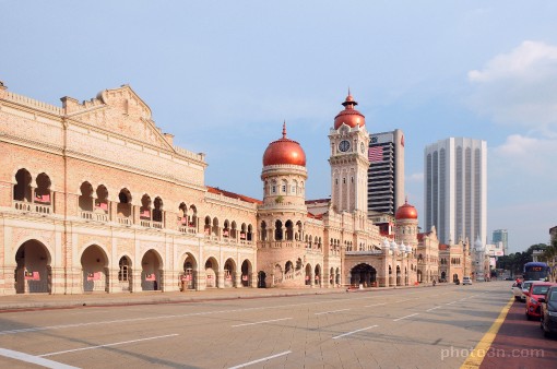 Asia; Malaysia; Kuala Lumpur; city; Sultan Abdul Samad Building; skyscraper