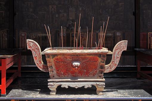 Asia; Malaysia; Melacca;  Cheng Hoon Teng Temple; chinese temple; incense stick; joss stick