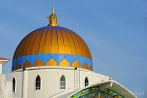 Asia; Malaysia; Malacca; Straits Mosque; Masjid Selat; dome