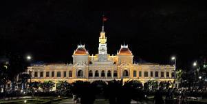 Asia; Vietnam; Saigon; city hall