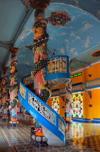 Asia; Vietnam; Tay Ninh; Cao Dai Temple