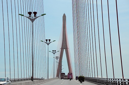 Asia; Vietnam; Can Tho; bridge
