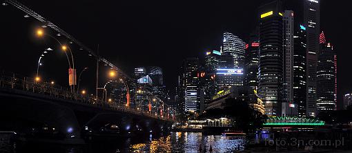 Asia; Singapore; city; bay; skyscraper