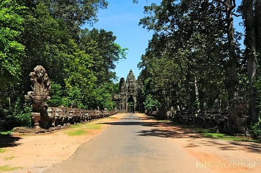 Asia; Cambodia; Angkor; Angkor Thom; Angkor Thom north gate