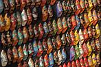 1CEA-0300; 3251 x 2159 pix; Africa, Morocco, stand, stall, shoe, boot