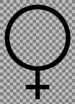 planet symbol; Venus