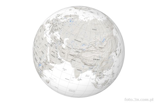 globe; Earth; space; Asia; China; Tibet; cartographic grid