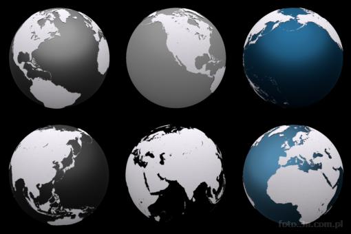 Earth; globe; map; continent; mainland