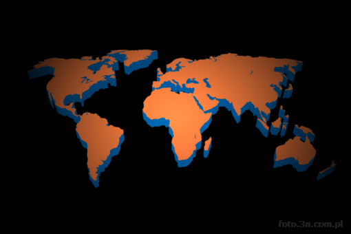 World; map; continent; mainland