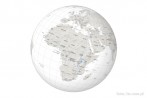 9101-0102; 6600 x 4400 pix; globe, Earth, Africa, cartographic grid