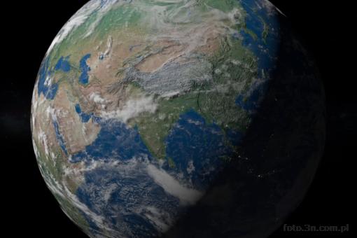 Earth; space; Asia; China; Tibet; India