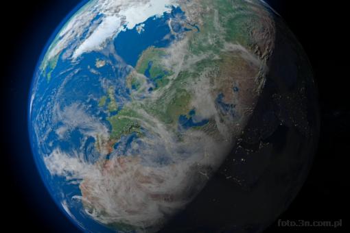 Earth; space; Europe; atmosphere