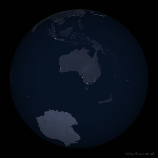 Earth; space; Australia; night