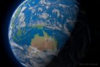 Earth; space; Australia; atmosphere