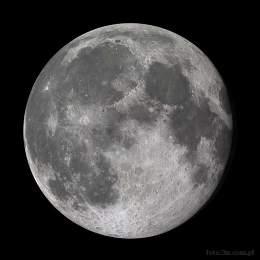 moon; waning gibbous; cosmos; space