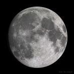 9513-0450; 6000 x 6000 pix; moon, waxing gibbous, cosmos, space