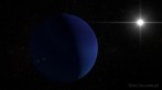 Neptune; Sun; flash; flare; stars; planet; cosmos; space
